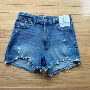Abercrombie Mom Shorts size 6 curvy